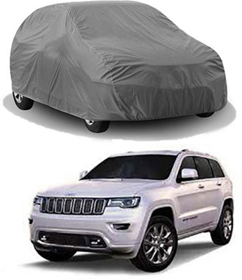 CoNNexXxionS Car Cover For Mahindra Jeep (Without Mirror Pockets)(Grey)