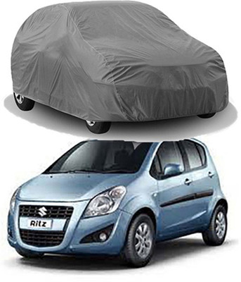 CoNNexXxionS Car Cover For Maruti Suzuki Ritz (Without Mirror Pockets)(Grey)