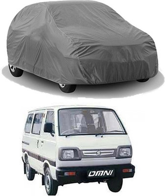 Royalrich Car Cover For Maruti Suzuki Omni (Without Mirror Pockets)(Grey)