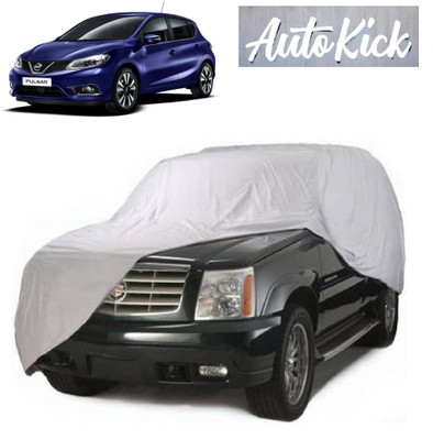 AutoKick Car Cover For Nissan Pulsar (Without Mirror Pockets)(Silver)