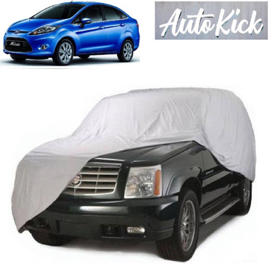 AutoKick Car Cover For Ford Fiesta Old (Without Mirror Pockets)(Silver)