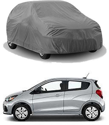CoNNexXxionS Car Cover For Chevrolet Spark (Without Mirror Pockets)(Grey)