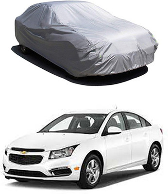 CoNNexXxionS Car Cover For Chevrolet Cruze (Without Mirror Pockets)(Silver)