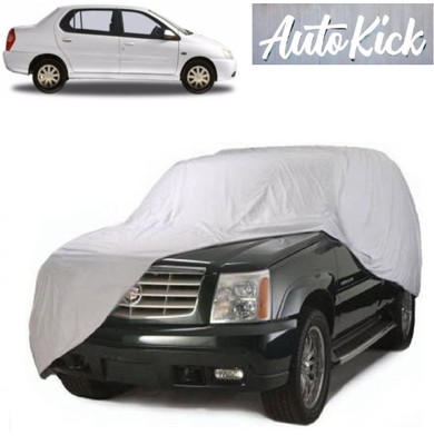 AutoKick Car Cover For Tata Indigo CS (Without Mirror Pockets)(Silver)