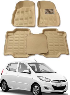 arneja trading company Polyutherine 3D Mat For  Hyundai i10(Beige)