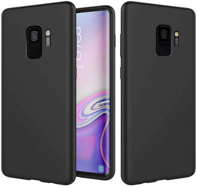 Elica Back Cover for Samsung Galaxy S9(Black, Flexible, Silicon, Pack of: 1)