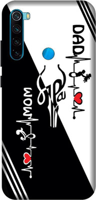 Retroart Back Cover for Mi Redmi Note 8(Multicolor, Dual Protection, Silicon, Pack of: 1)