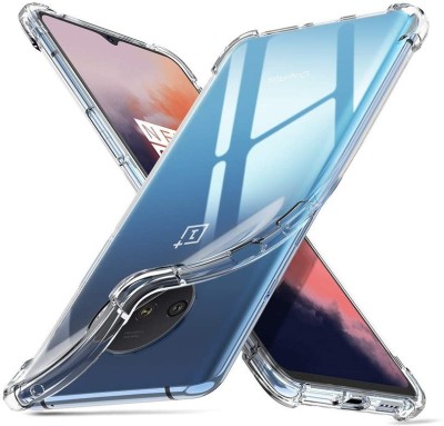 Helix Bumper Case for OnePlus 7T(Transparent, Shock Proof, Silicon, Pack of: 1)
