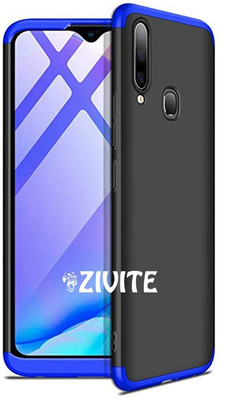 ZIVITE Front & Back Case for Samsung Galaxy A20S(Blue, Dual Protection, Pack of: 1)