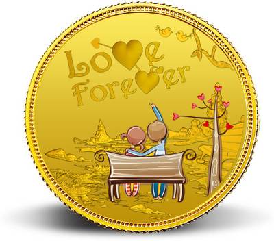 MMTC-PAMP India Pvt Ltd Love Forever 24 (9999) K 10 g Gold Coin