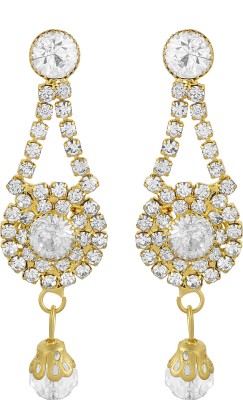 memoir Brass Imitation Diamond Fashion earrings Women (ERSC5212) Brass Drops & Danglers