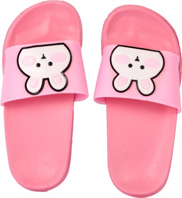 Brauch Hello Kitty Boys & Girls Slip On Slipper Flip Flop(Pink , 10-11 Years)