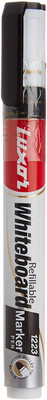 LUXOR White Board Marker Pens, Black - Pack of 10(Set of 10, Black)