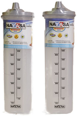 NAYASA 1000 ml Oil Pourer | Easy Flow Cooking Oil Dispenser Set(Pack of 2)