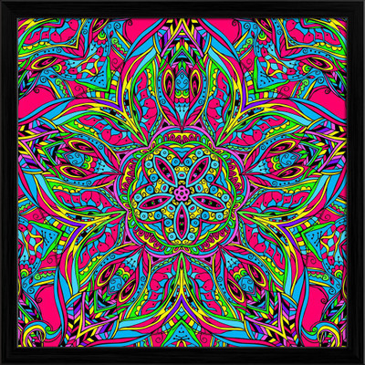 Artzfolio Digital Reprint 10.5 inch x 10.5 inch Painting(With Frame)
