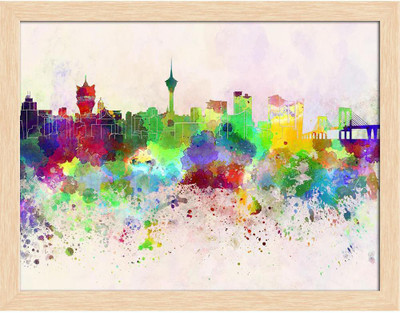 Artzfolio Digital Reprint 10.5 inch x 13.5 inch Painting(With Frame)