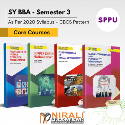 SYBBA - Sem 3 - Core Courses - As Per SPPU's CBCS Pattern [Principles Of Human Resource Management , Supply Chain Management, Global Competencies And Personality Development, Fundamentals Of Rural Development](Paperback, Gauri Girish Jadhav, Dr. Vishwas Iresh Swami, Dr. Mangesh P. Waghmare, Ameya An