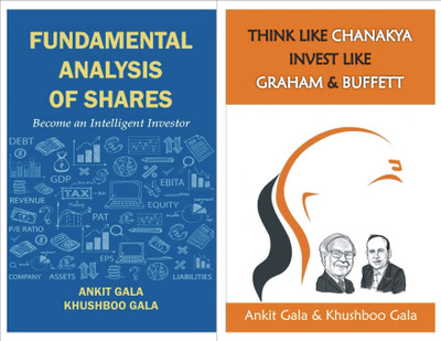 COMBO - Fundamental Analysis Of Shares + Think Like Chanakya Invest Like Graham & Buffett(Paperback, Ankit Gala, Khushboo Gala)