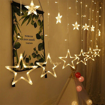 Fasioncutz 138 LEDs 4.04 m Transparent Flickering, Steady Star Rice Lights(Pack of 1)