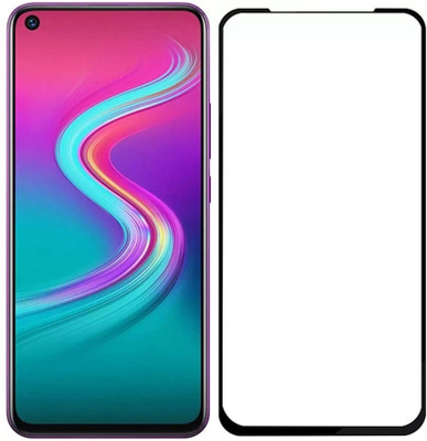 Kruvln Edge To Edge Tempered Glass for Infinix S5(Pack of 1)