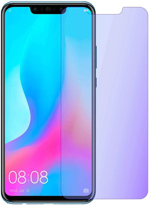 FlipSmartGuard Edge To Edge Tempered Glass for Anti Blue Ray Tempered Glass, Smart Screen Protector Blue Light Resistant Eyes Protect Film for Huawei Nova 3 (Anti Blue) [Full Coverage, Eye Protect, Case Friendly](Pack of 1)