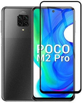 XRENGTH Edge To Edge Tempered Glass for Poco M2 Pro(Pack of 1)