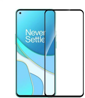 LIKEDESIGN Edge To Edge Tempered Glass for Oneplus 8T(Pack of 1)