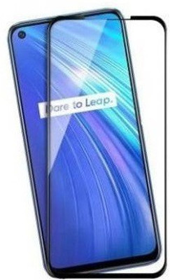 XRENGTH Edge To Edge Tempered Glass for Realme 6(Pack of 1)