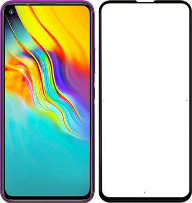 Kruvln Edge To Edge Tempered Glass for Infinix Hot 9 Pro(Pack of 1)