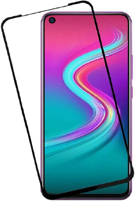 Kruvln Edge To Edge Tempered Glass for Infinix S5(Pack of 1)