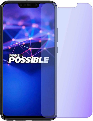 FlipSmartGuard Edge To Edge Tempered Glass for Anti Blue Ray Tempered Glass, Smart Screen Protector Blue Light Resistant Eyes Protect Film for Huawei Nova 3i (Anti Blue) [Full Coverage, Eye Protect, Case Friendly](Pack of 1)
