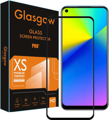 Glasgow Edge To Edge Tempered Glass for Realme 7i(Pack of 1)
