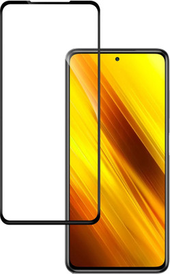 ULTRA Edge To Edge Tempered Glass for Poco X3, Poco X3 Pro(Pack of 1)