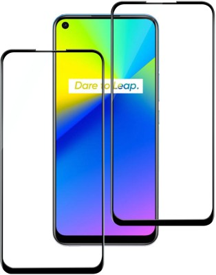 VAlight Edge To Edge Tempered Glass for REALME 7i(Pack of 2)