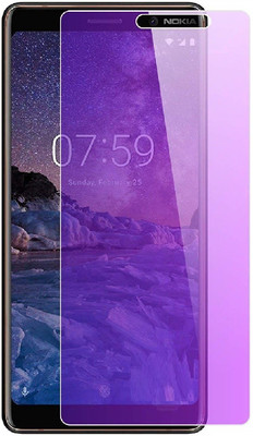 FlipSmartGuard Edge To Edge Tempered Glass for Anti Blue Ray Tempered Glass, Smart Screen Protector Blue Light Resistant Eyes Protect Film for Nokia 7 (Anti Blue) [Full Coverage, Eye Protect, Case Friendly](Pack of 1)