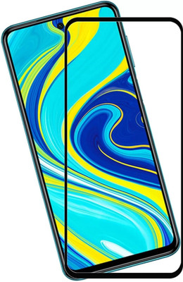 Kruvln Edge To Edge Tempered Glass for Poco X3(Pack of 1)