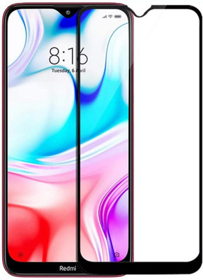 Kruvln Edge To Edge Tempered Glass for Redmi 8A Dual(Pack of 1)