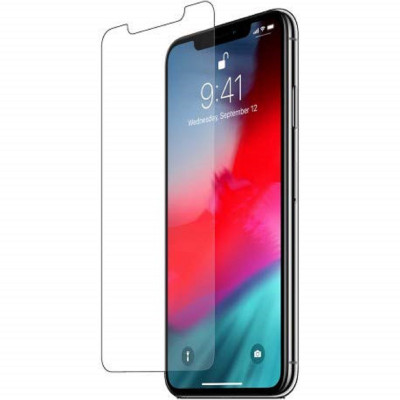 Shoppitzzo Impossible Screen Guard for APPLE iPhone 11, Crystal Clear Screen Guard Full Flat Screen Coverage - Except Edges, High Definition Flexible Impossible Fiber Film - Not Tempered Glass(Pack of 1)