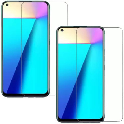 ISAAK Tempered Glass Guard for Infinix Note 7 Lite(Pack of 2)