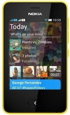 IOTRONICS INNOVATIONS Tempered Glass Guard for Nokia Asha 501(Pack of 1)