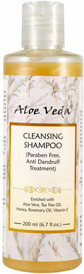 10% OFF on Aloe Veda Cleansing Anti Dandruff Shampoo with Tea Tree Oil(200 ml) 10% OFF on Aloe Veda Cleansing Anti Dandruff Shampoo with Tea Tree Oil(200 ml)