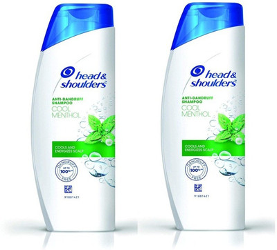 HEAD & SHOULDERS Anti Dandruff Shampoo 180 ml pack of 2(360 ml)