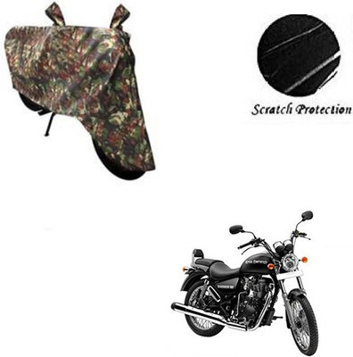 RPSENTTERPR Waterproof Two Wheeler Cover for Royal Enfield(Thunderbird 350, Multicolor)