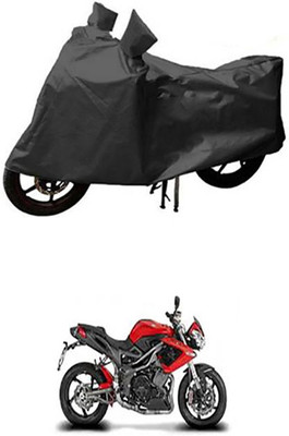CoNNexXxionS Two Wheeler Cover for DSK Benelli(TNT R, Grey)