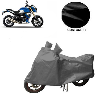 JVBRANGI Waterproof Two Wheeler Cover for Mahindra(MOJO XT 300, Grey)