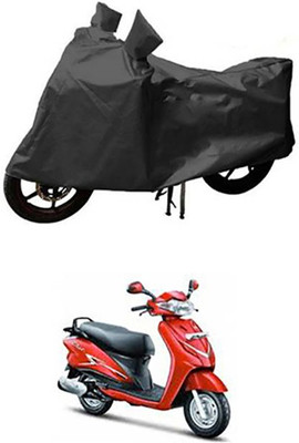 CoNNexXxionS Two Wheeler Cover for Hero(Duet, Grey)