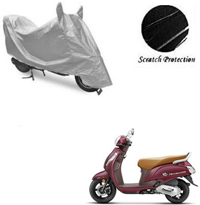 RPSENTTERPR Waterproof Two Wheeler Cover for Suzuki(Access SE, Silver)