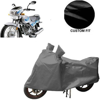 RPSENTTERPR Waterproof Two Wheeler Cover for TVS(Victor GLX, Grey)