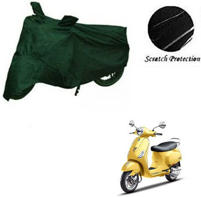 JVBRANGI Waterproof Two Wheeler Cover for Piaggio(Vespa SXL, Green)