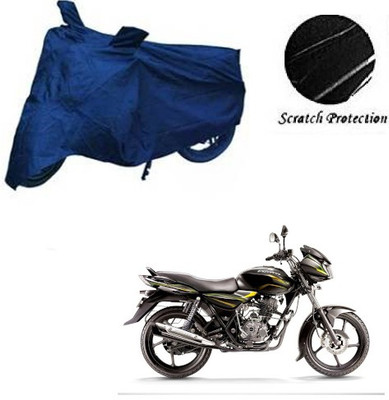 GoldCartz Waterproof Two Wheeler Cover for Bajaj(Discover 100 DTS-i, Blue)